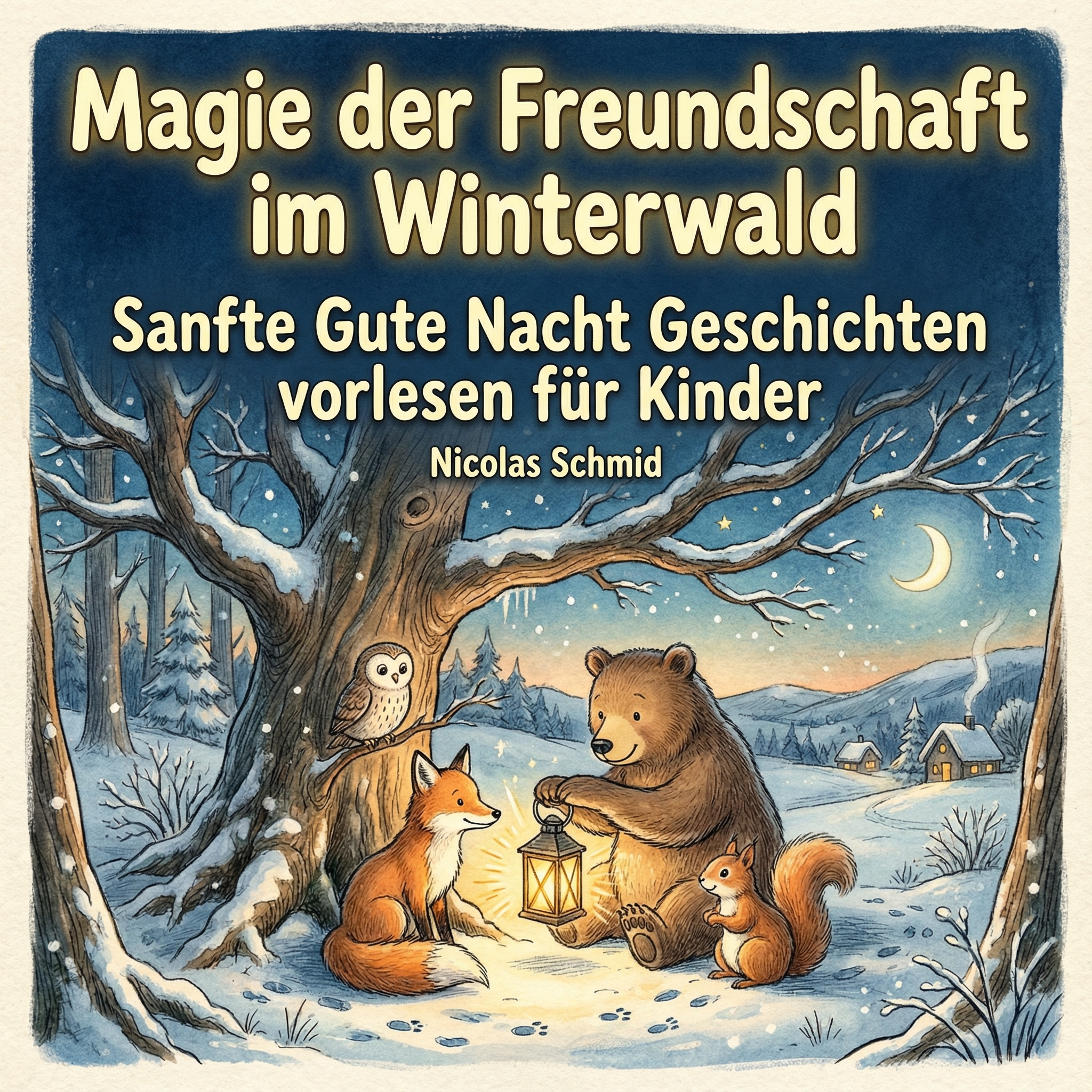 Magie der Freundschaft im Winterwald